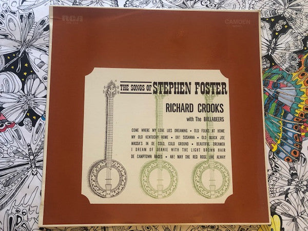 Richard Crooks (2), The Balladeers : The Songs Of Stephen Foster (LP, Album, RE)