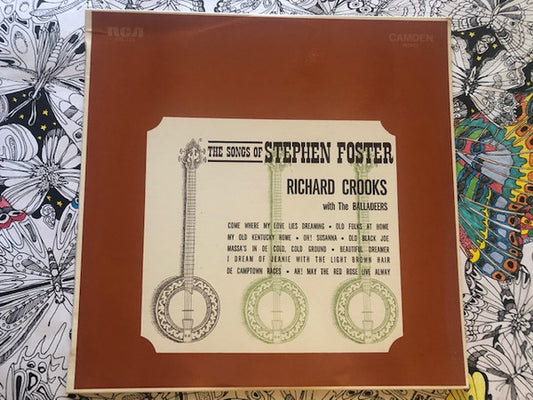 Richard Crooks (2), The Balladeers : The Songs Of Stephen Foster (LP, Album, RE)
