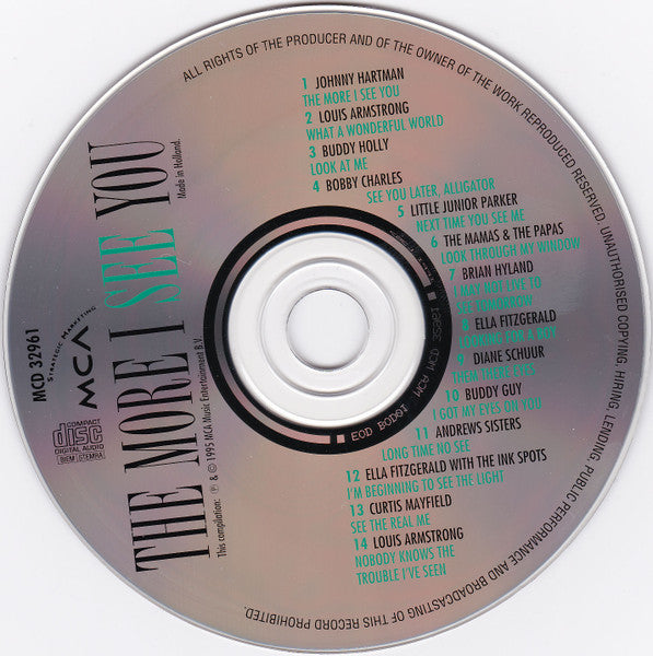 Various : The More I See You... (CD, Comp)