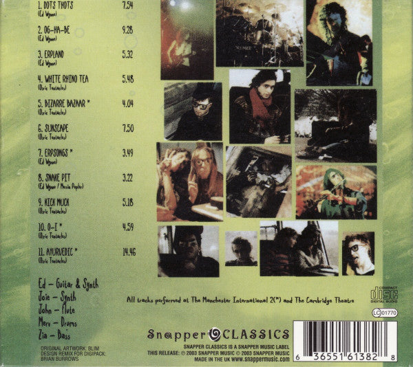 Ozric Tentacles : Live Underslunky (CD, Album, RE, Dig)
