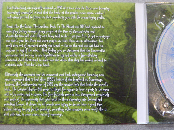 Ozric Tentacles : Live Underslunky (CD, Album, RE, Dig)