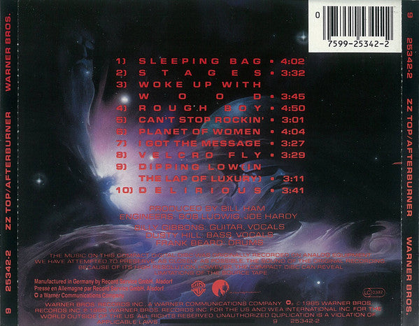 ZZ Top : Afterburner (CD, Album, RE)