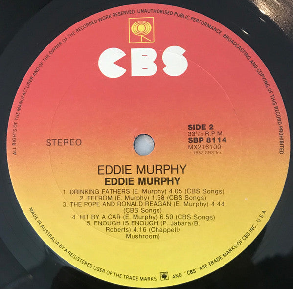 Eddie Murphy : Eddie Murphy (LP, Album)