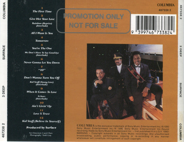 Surface : 3 Deep (CD, RE)