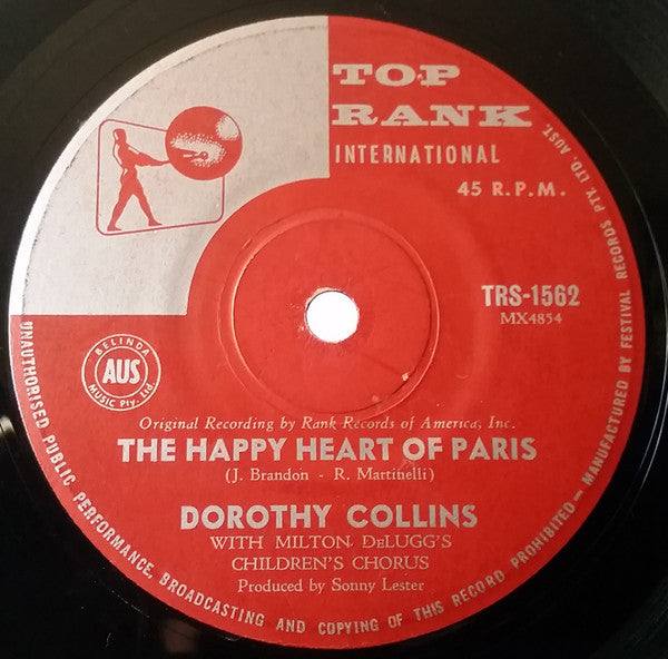 Dorothy Collins With Milton DeLugg's Childrens Chorus : Banjo Boy / The Happy Heart Of Paris (7", Single)