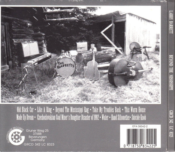 Larry Barrett : Beyond The Mississippi (CD, Album, Dig)