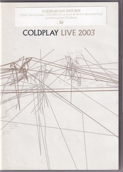 Coldplay : Live 2003 (DVD-V, PAL + CD, Album, Enh)