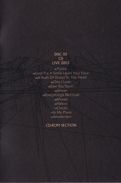 Coldplay : Live 2003 (DVD-V, PAL + CD, Album, Enh)