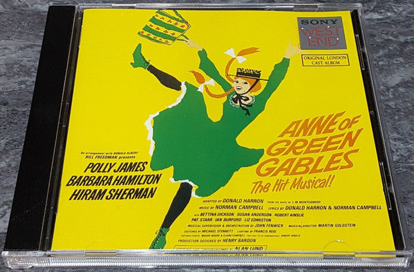 Original London Cast* : Anne Of Green Gables (CD, Album, RE)