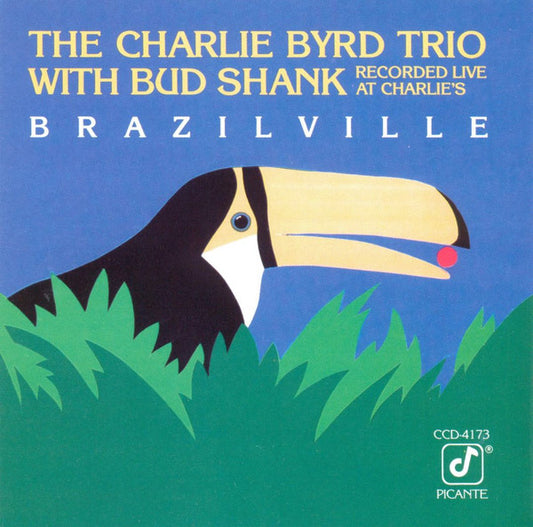 Charlie Byrd Trio With Bud Shank : Brazilville (CD, Album, RE)