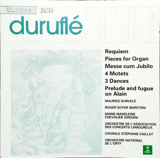 Maurice Duruflé : Requiem  / Pieces For Organ / Mass Cum Jubilo (2xCD, RE)