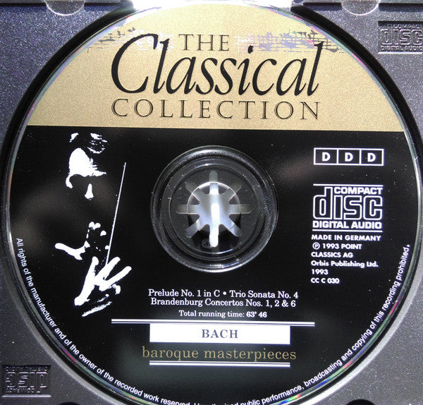 Johann Sebastian Bach : Baroque Masterpieces (CD, Album, RE)