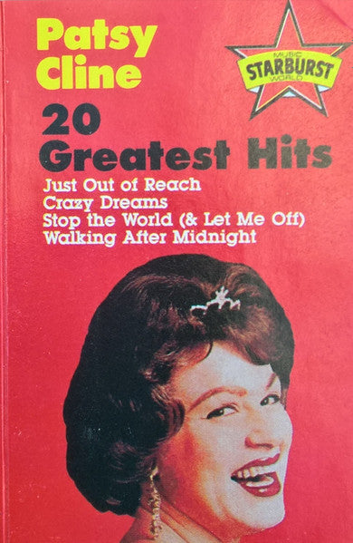 Patsy Cline : 20 Greatest Hits (Cass, Comp)