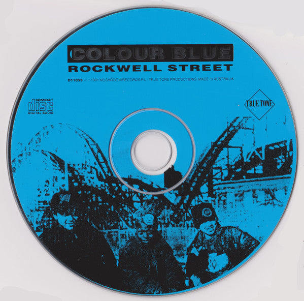 Colour Blue : Rockwell Street (CD, Single, Car)