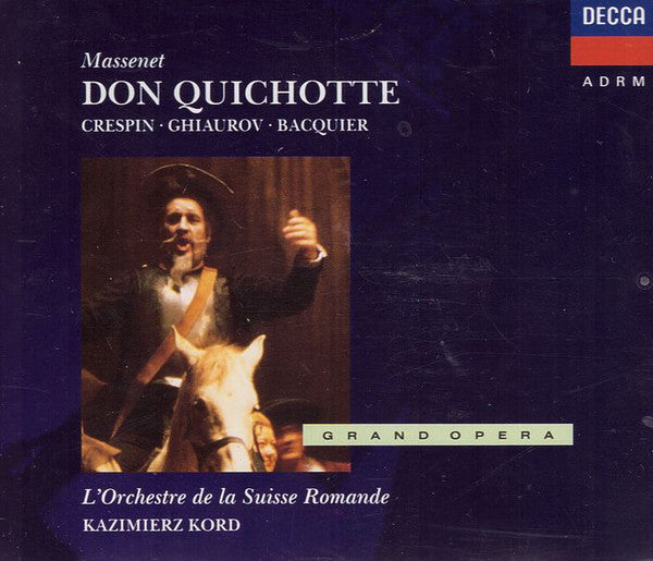 Jules Massenet, Kazimierz Kord, Régine Crespin, Nicolai Ghiaurov, Gabriel Bacquier : Don Quichotte (2xCD + Box)