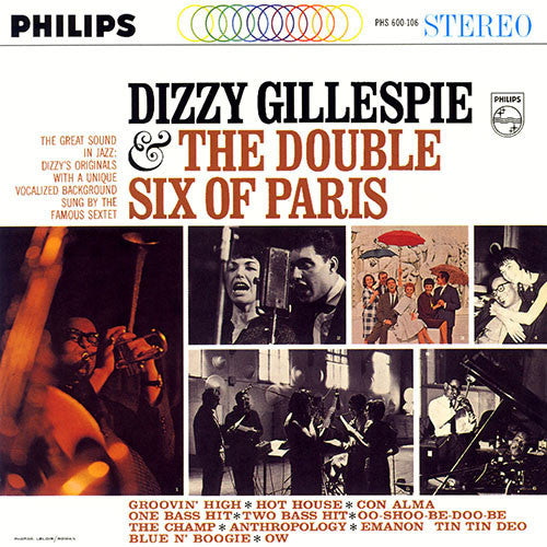Dizzy Gillespie, Les Double Six : Dizzy Gillespie & The Double Six Of Paris  (CD, Album, RE)