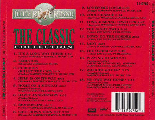 Little River Band : The Classic Collection (CD, Comp, RP)