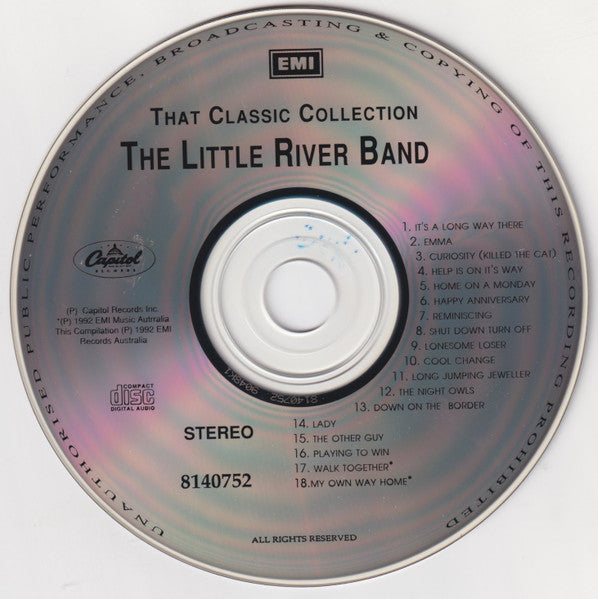 Little River Band : The Classic Collection (CD, Comp, RP)