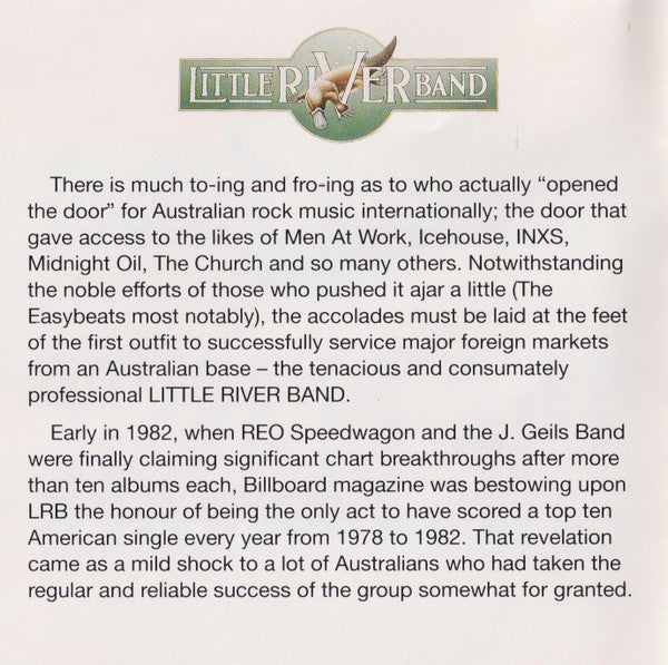 Little River Band : The Classic Collection (CD, Comp, RP)