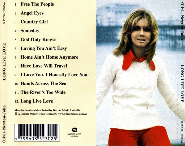Olivia Newton-John : Long Live Love (CD, Album, RE, RM)