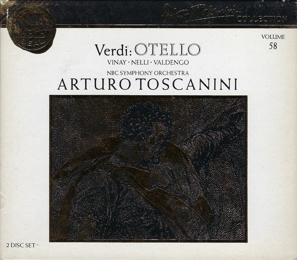 Giuseppe Verdi - Ramón Vinay, Herva Nelli, Giuseppe Valdengo, NBC Symphony Orchestra, Arturo Toscanini : Otello (2xCD, Album, Mono, RE, RM)
