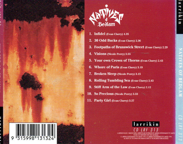 Natives Of Bedlam : Natives Of Bedlam (CD, Album)
