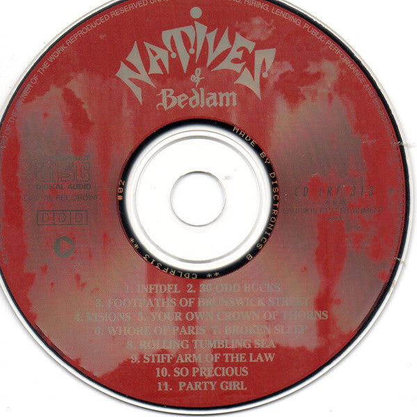 Natives Of Bedlam : Natives Of Bedlam (CD, Album)