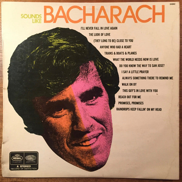 EMI Studio-Orchester : Sounds Like Bacharach (LP, Album)