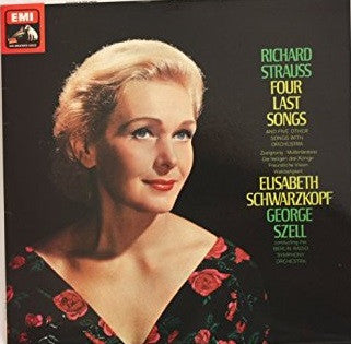 Richard Strauss / Elisabeth Schwarzkopf, George Szell, Radio-Symphonie-Orchester Berlin : Four Last Songs (LP)
