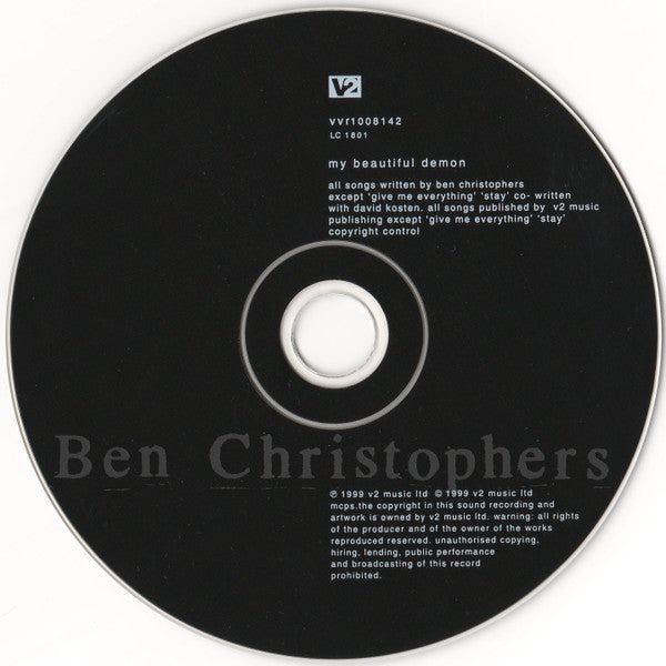 Ben Christophers : My Beautiful Demon (CD, Album)