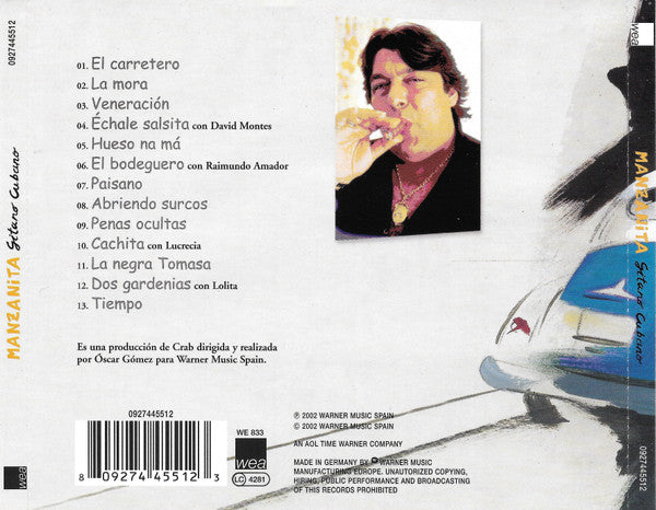 Manzanita : Gitano Cubano (CD, Album)