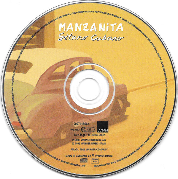 Manzanita : Gitano Cubano (CD, Album)