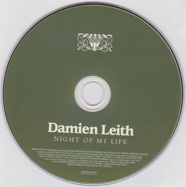 Damien Leith : Night Of My Life (CD, Single)