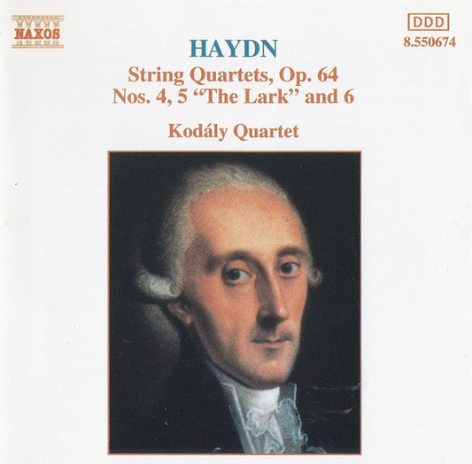 Joseph Haydn, Kodály Quartet : String Quartets Op. 64 Nos. 4, 5 "The Lark" And 6 (CD)
