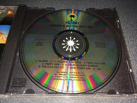 U2 : Live "Under A Blood Red Sky" (CD, RE, Tec)