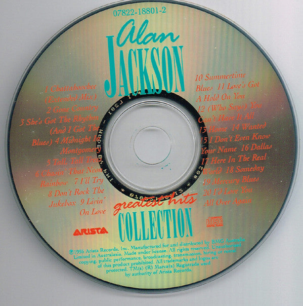 Alan Jackson (2) : The Greatest Hits Collection (CD, Comp)