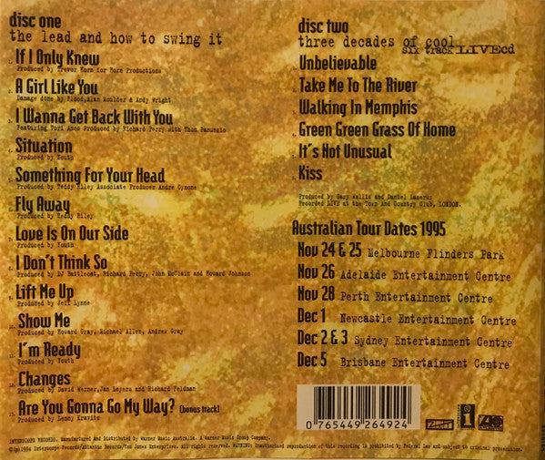 Tom Jones : The Lead And How To Swing It (2xCD, Album, 199)