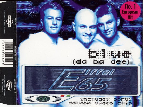 Eiffel 65 : Blue (Da Ba Dee) (CD, Single, Enh)