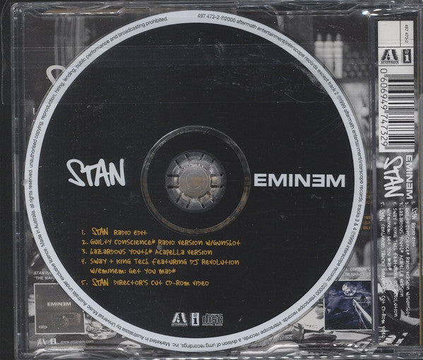 Eminem : Stan (CD, Maxi, Enh)