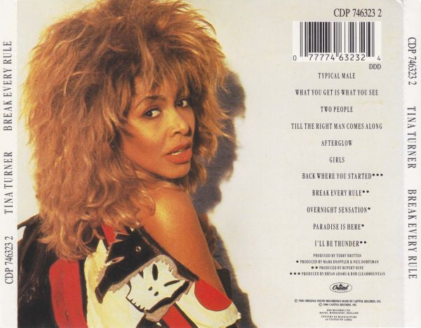 Tina Turner : Break Every Rule (CD, Album)