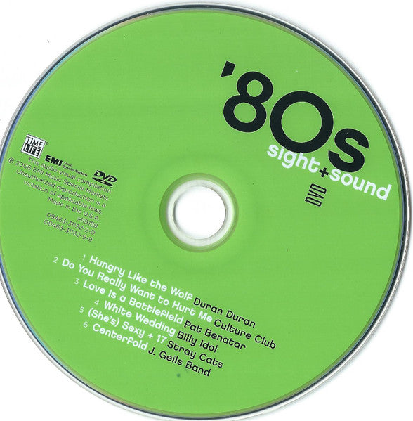 Various : '80s sight+sound (CD, Comp + DVD-V, Comp)