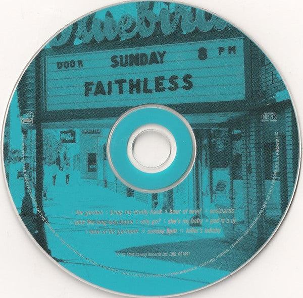 Faithless : Sunday 8PM (CD, Album)