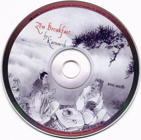 Karunesh : Zen Breakfast (CD, Album, RP, Cin)