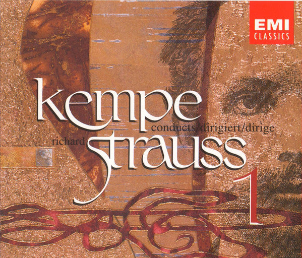 Strauss* - Kempe* : Kempe Conducts Richard Strauss - 1: Orchestral Works & Concertos (3xCD, Comp, RM)