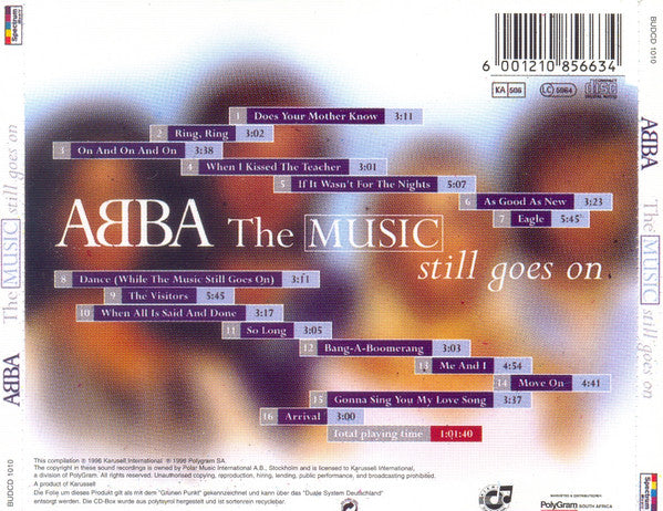 ABBA : The Music Still Goes On (CD, Comp)