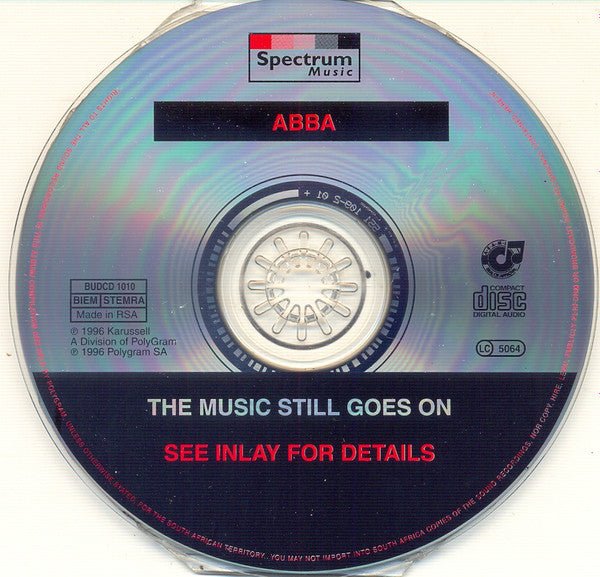ABBA : The Music Still Goes On (CD, Comp)