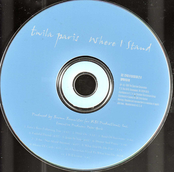 Twila Paris : Where I Stand (CD, Album)
