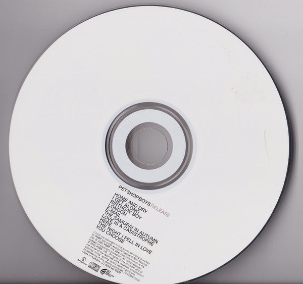 Pet Shop Boys : Release (CD, Album)