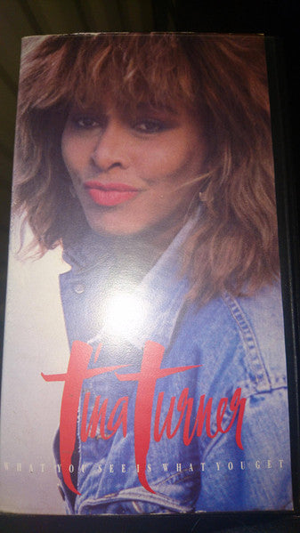 Tina Turner : What You See Is What You Get (VHS, EP, Comp, PAL)