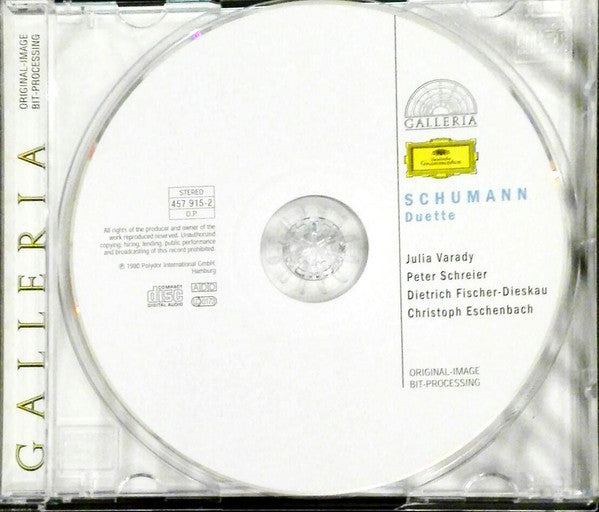 Julia Varady* • Peter Schreier, Dietrich Fischer-Dieskau, Christoph Eschenbach, Schumann* : Duette (CD, Comp, RE, RM)